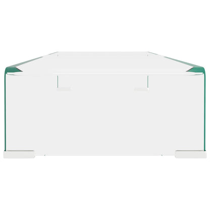TV Stand/Monitor Riser Glass - Clear