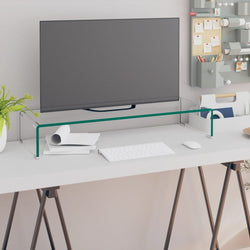 TV Stand/Monitor Riser Glass - Clear