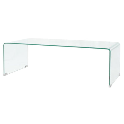 Coffee Table Tempered Glass Clear