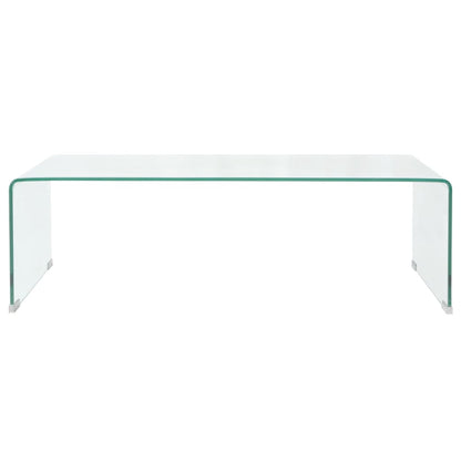 Coffee Table Tempered Glass Clear