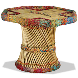 Multicolour Bamboo Coffee Table