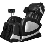 Massage Chair with Super Screen Black Leather