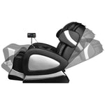Massage Chair with Super Screen Black Leather
