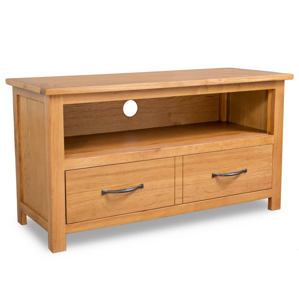Tv Cabinet Oak - 90×35×48cm