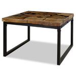 Coffee Table Teak Resin  Black and Brown