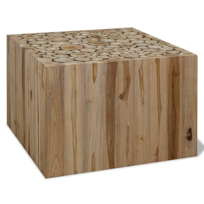 Coffee Table Genuine Teak - 50×50×35cm