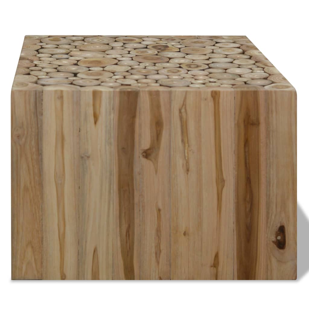 Coffee Table Genuine Teak - 50×50×35cm