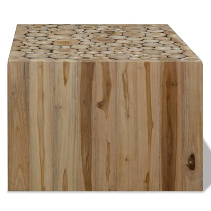 Coffee Table Genuine Teak - 50×50×35cm