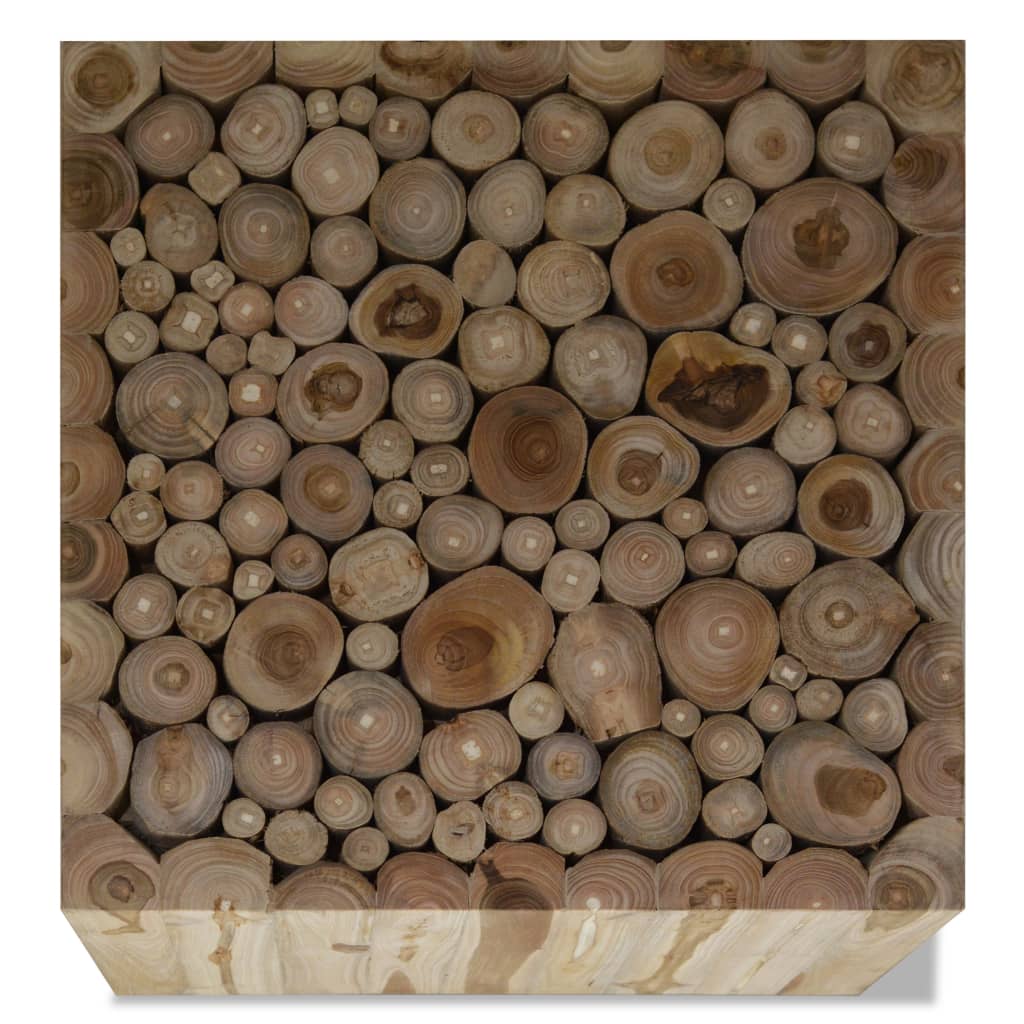 Coffee Table Genuine Teak - 50×50×35cm
