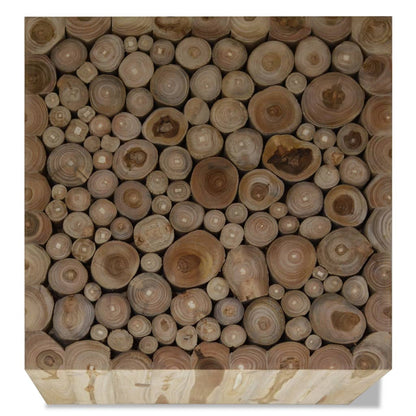 Coffee Table Genuine Teak - 50×50×35cm