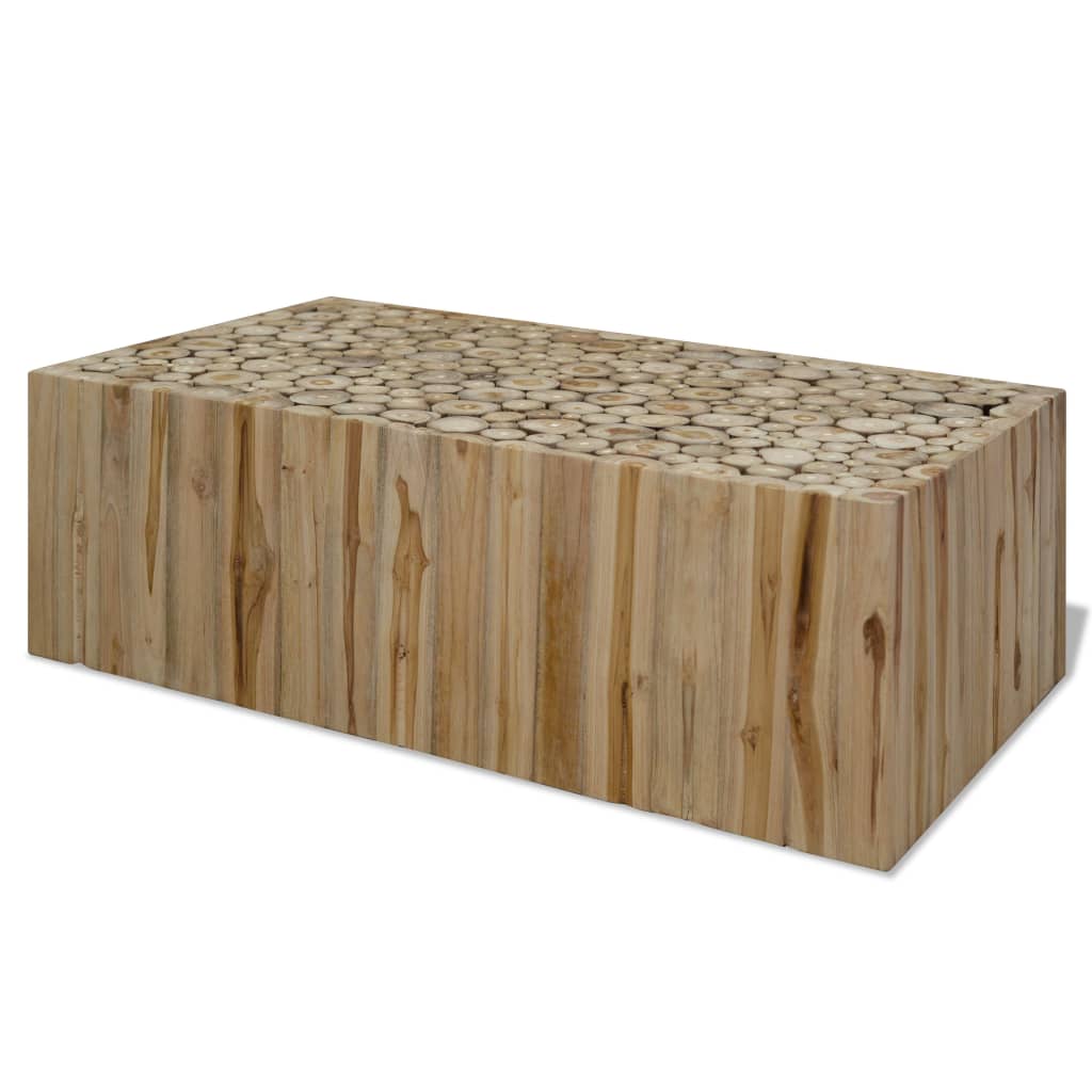 Coffee Table Genuine Teak - 90×50×30cm