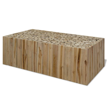 Coffee Table Genuine Teak - 90×50×30cm