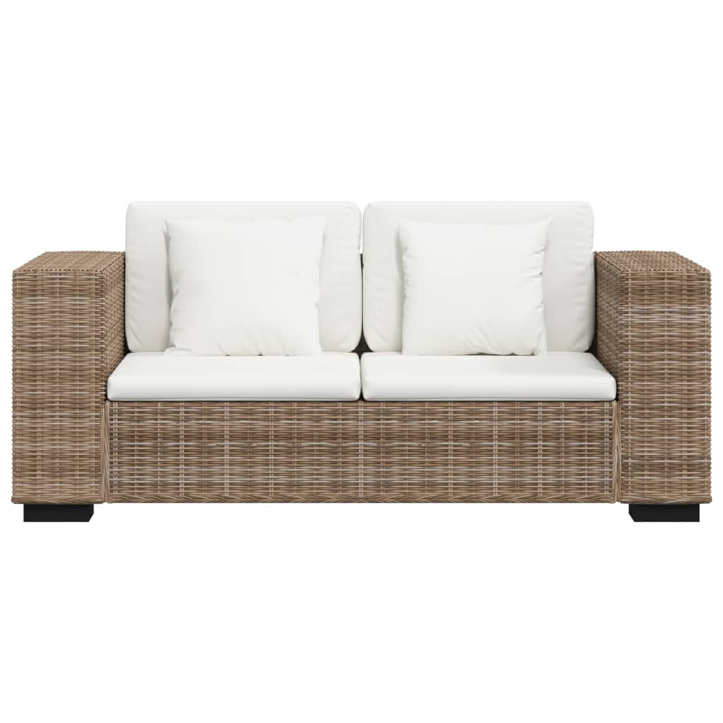 2-Seater and 3-Seater Sofa Set Real Rattan
