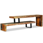 TV Stand Solid Reclaimed Wood