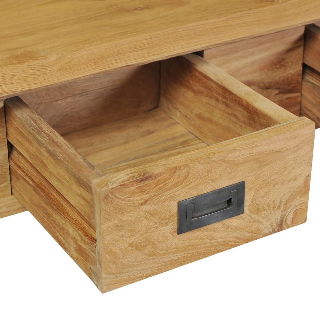 Console Table Solid Teak - 90×30×80cm