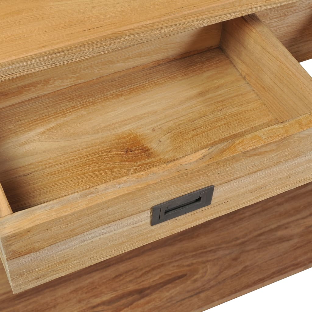 Console Table Solid Teak - 120×30×80cm