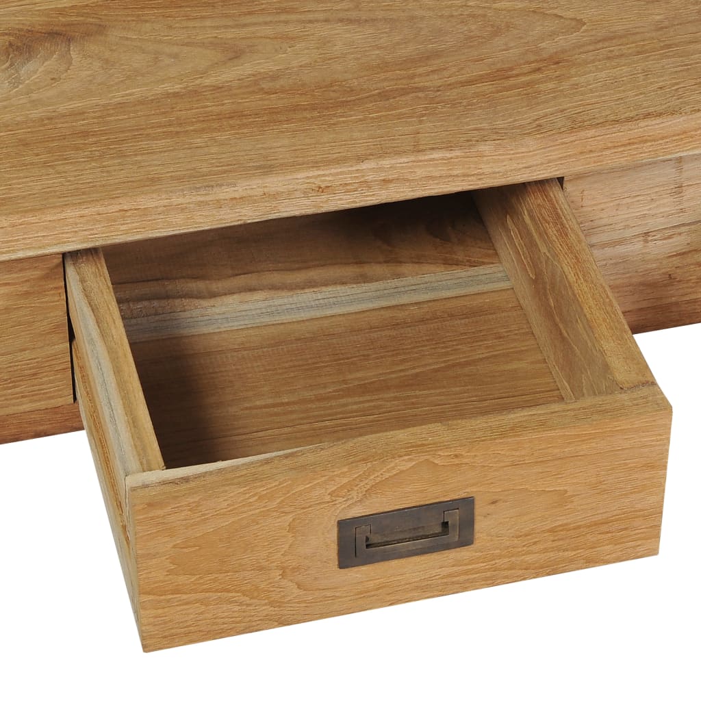 Coffee Table Solid Teak - 100×60×35cm