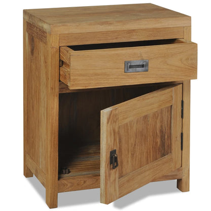 Bedside Cabinet Solid Teak