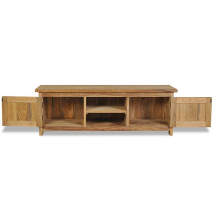 Tv Cabinet Solid Teak - 120×30×40cm
