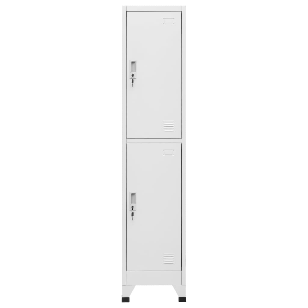 Locker Cabinet with 2 Compartments