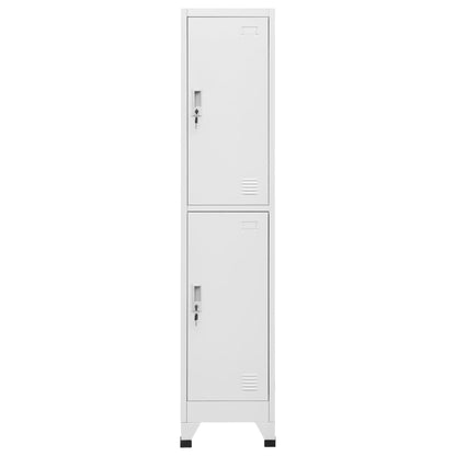 Locker Cabinet with 2 Compartments