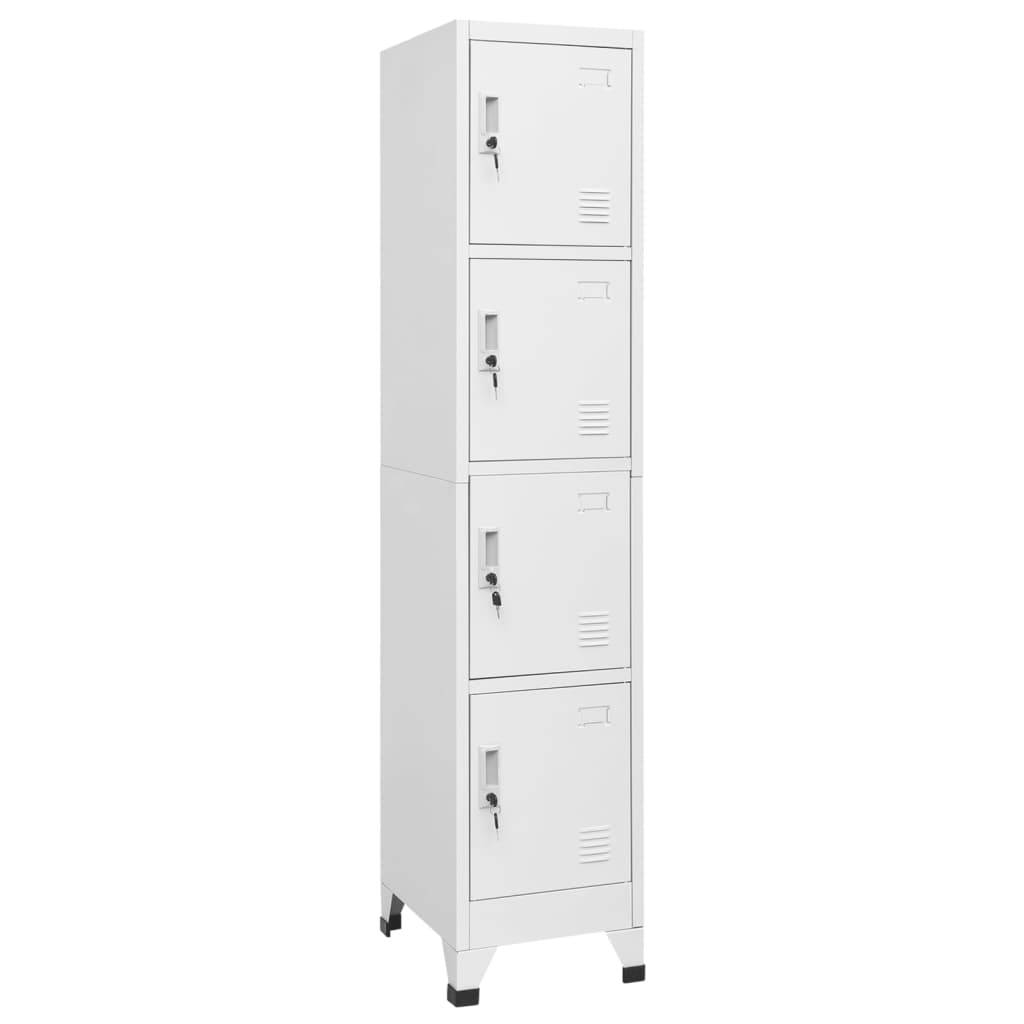 Locker Cabinet with 4 Compartments