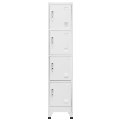 Locker Cabinet with 4 Compartments