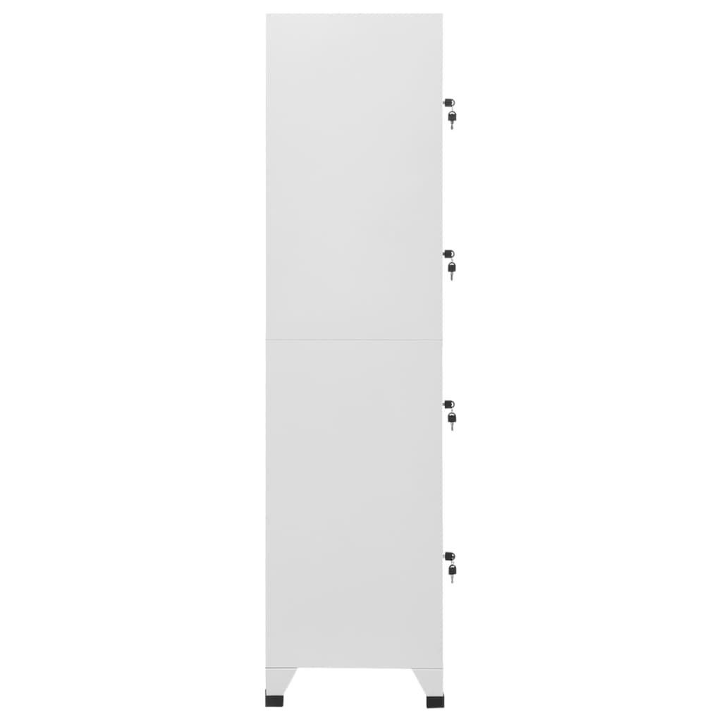 Locker Cabinet with 4 Compartments