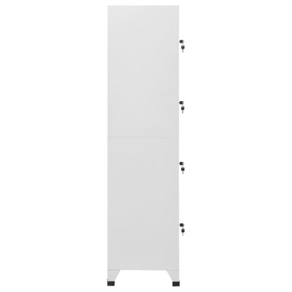 Locker Cabinet with 4 Compartments