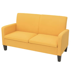 2-Seater Sofa Yellow