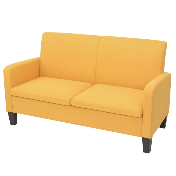  2-Seater Sofa Yellow
