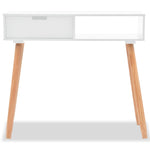 Console Table Solid Pinewood White
