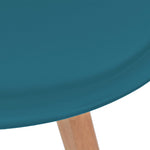 Dining Chairs 2 pcs Turquoise Faux Leather