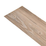 PVC Flooring Planks 5.26 mÃ‚Â² 2 mm Oak Brown