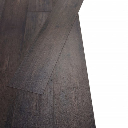 PVC Flooring Planks 5.26 mÃ‚Â² 2 mm Oak Dark Grey