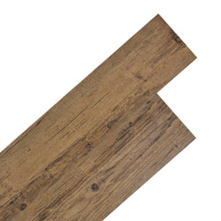 Self-adhesive PVC Flooring Planks 5.02 mÃ‚Â²  2 mm Walnut Brown