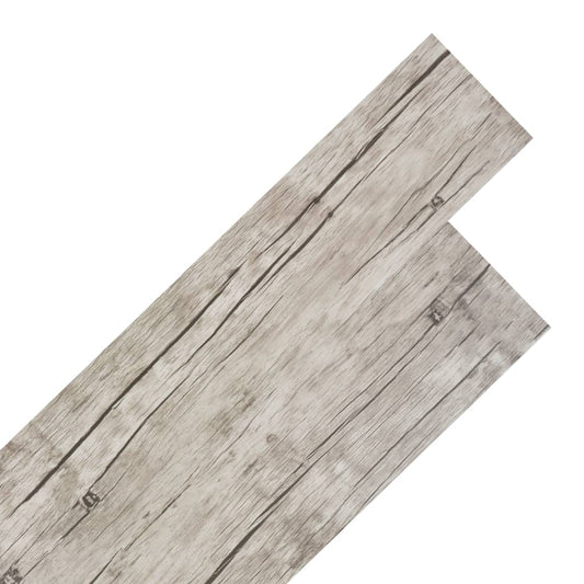 Self-adhesive PVC Flooring Planks 5.02 mÃ‚Â² 2 mm Oak Washed