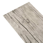 Self-adhesive PVC Flooring Planks 5.02 mÃ‚Â² 2 mm Oak Washed