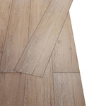 Self-adhesive PVC Flooring Planks 5.02 mÃ‚Â² 2 mm Oak Brown