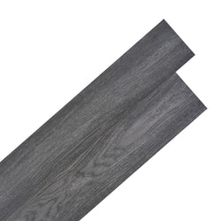 Self-adhesive PVC Flooring Planks 5.02 mÃ‚Â² 2 mm Black and White