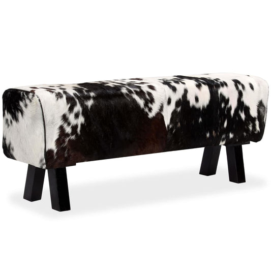 Bench Genuine Goat Leather - 120×30×45cm