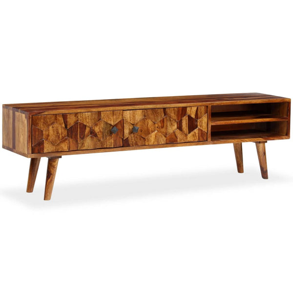  TV Cabinet Solid Sheesham Wood