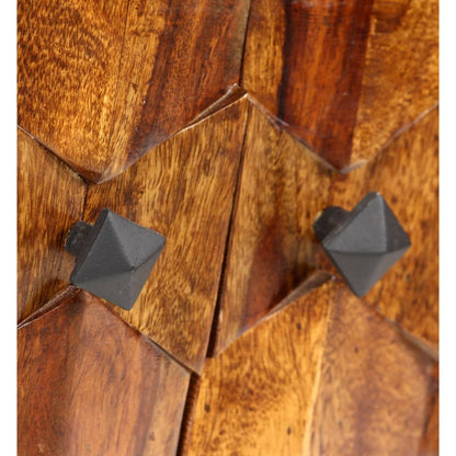 TV Cabinet Solid Sheesham Wood