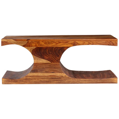Coffee Table Solid Sheesham Wood - 90×50×35cm