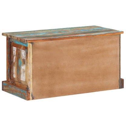 Shoe Storage Bench Solid Reclaimed Wood Entryway Hallway Organiser Seat