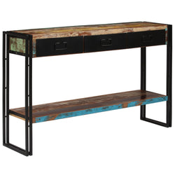 Console Table/ Solid Reclaimed Wood
