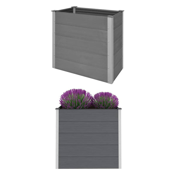  Garden Planter WPC - Grey