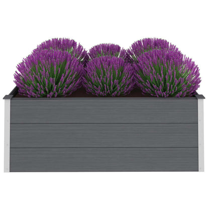 Garden Planter Grey - 150×100×54cm