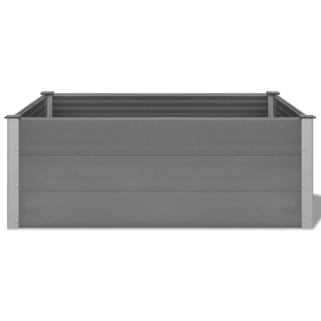 Garden Planter Grey - 150×100×54cm