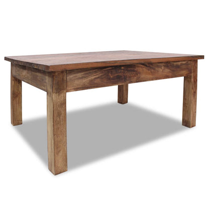 Coffee Table, Solid Reclaimed Wood